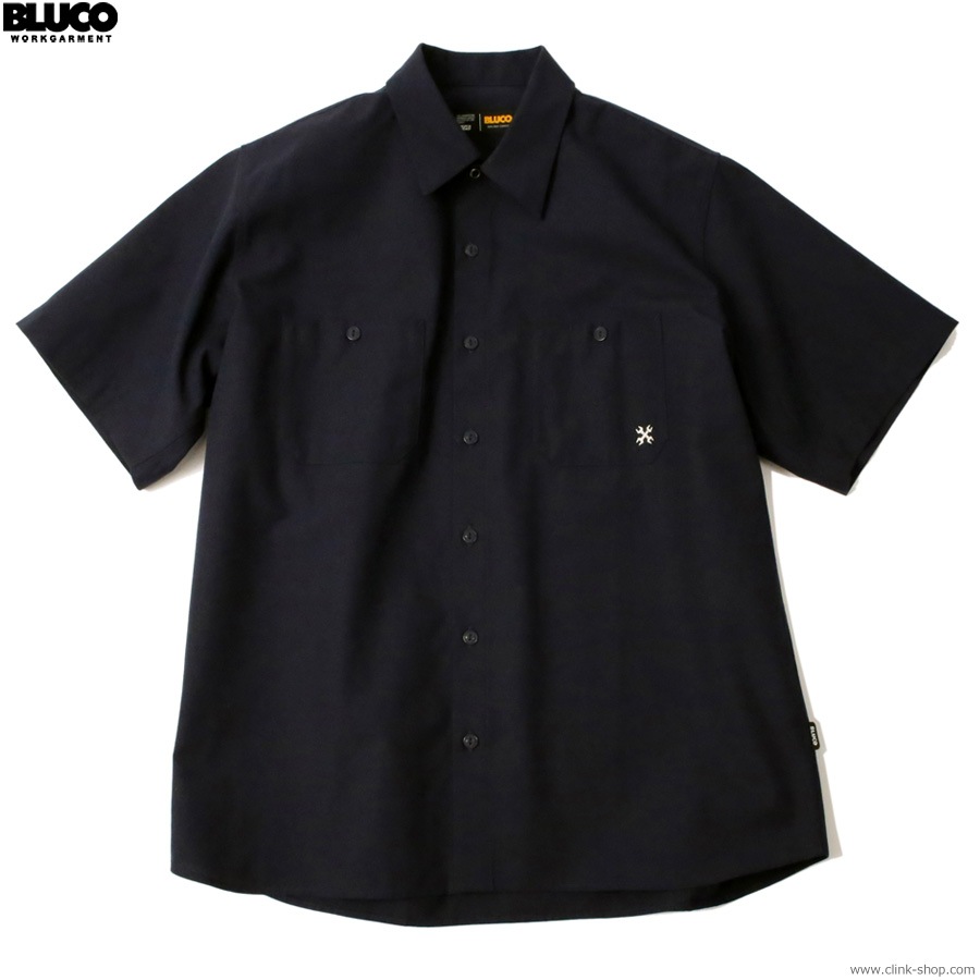 BLUCO STANDARD WORK SHIRT S/S (BLACK) [153-21-108]