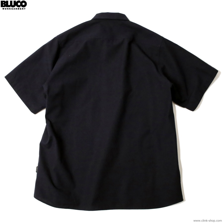 BLUCO STANDARD WORK SHIRT S/S (BLACK) [153-21-108]