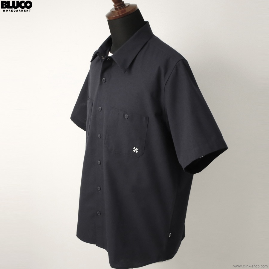 BLUCO STANDARD WORK SHIRT S/S (BLACK) [153-21-108]