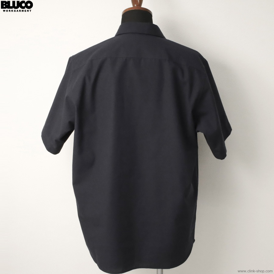 BLUCO STANDARD WORK SHIRT S/S (BLACK) [153-21-108]
