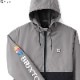 BRIXTON CLAXTON ALTON LW ZIP HOOD JK (BLACK/GREY)