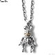 PEANUTS & CO. TEDDY BUNNYPEANUTS + CHAIN 60cm ROUND (SILVER+K10PG)