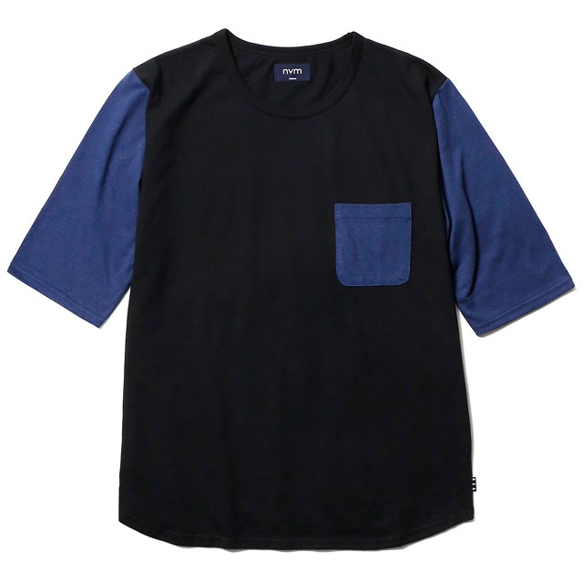 SALE 60��OFF NVM BB 1/2 T (BLACK��NAVY) [NVM16S-CS01]