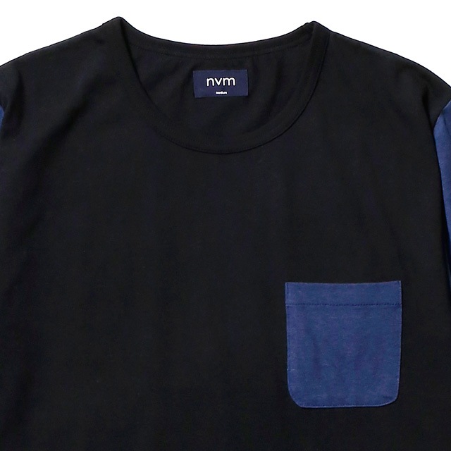 SALE 60��OFF NVM BB 1/2 T (BLACK��NAVY) [NVM16S-CS01]