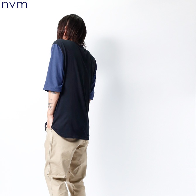 SALE 60��OFF NVM BB 1/2 T (BLACK��NAVY) [NVM16S-CS01]