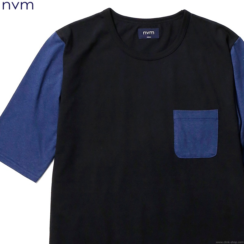 SALE 60��OFF NVM BB 1/2 T (BLACK��NAVY) [NVM16S-CS01]