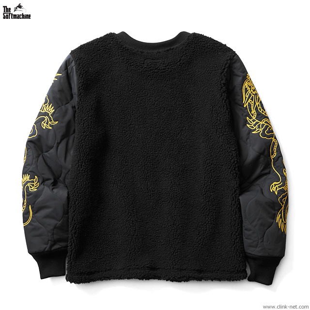 SOFTMACHINE RISE & FALL BOA LINNER (BLACK)