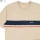 BRIXTON GATE STRIPE S/S KNIT (SAFARI)