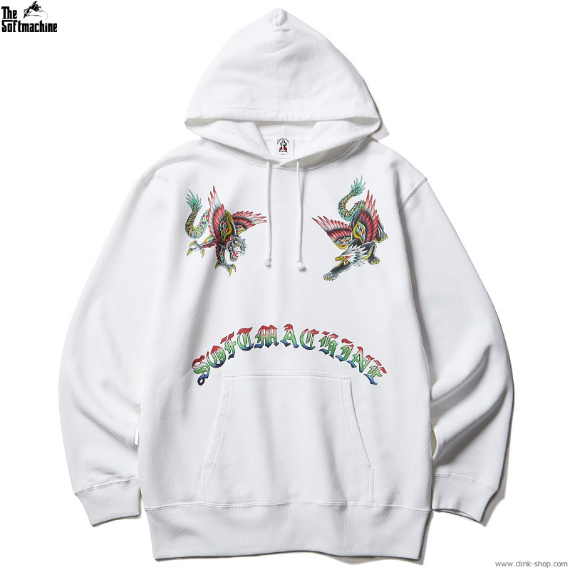 SOFTMACHINE GOD BEAST HOODED (WHITE)