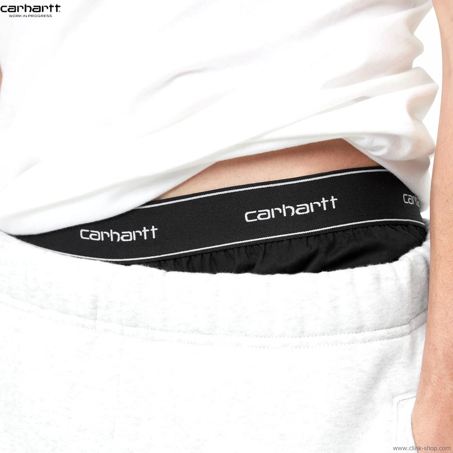 CARHARTT WIP COTTON SCRIPT BOXERS (BLACK)