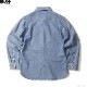 SALE 10OFF BLUCO DENIM WORK SHIRT (BLUE) [1122]