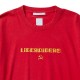 LIBERAIDERS HAMMER AND SICKLE LOGO TEE (RED) #71606