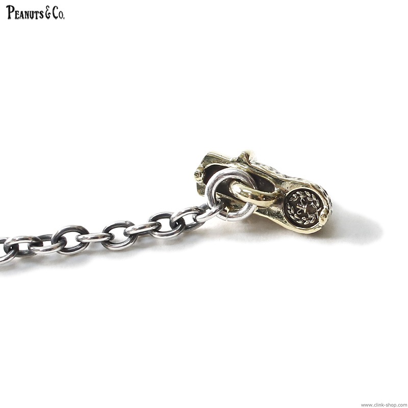 PEANUTS & CO. BEROPEANUTS HOOK CHAIN II - ROUND - (SILVER��BRASS)