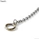 PEANUTS & CO. BEROPEANUTS HOOK CHAIN II - ROUND - (SILVER��BRASS)