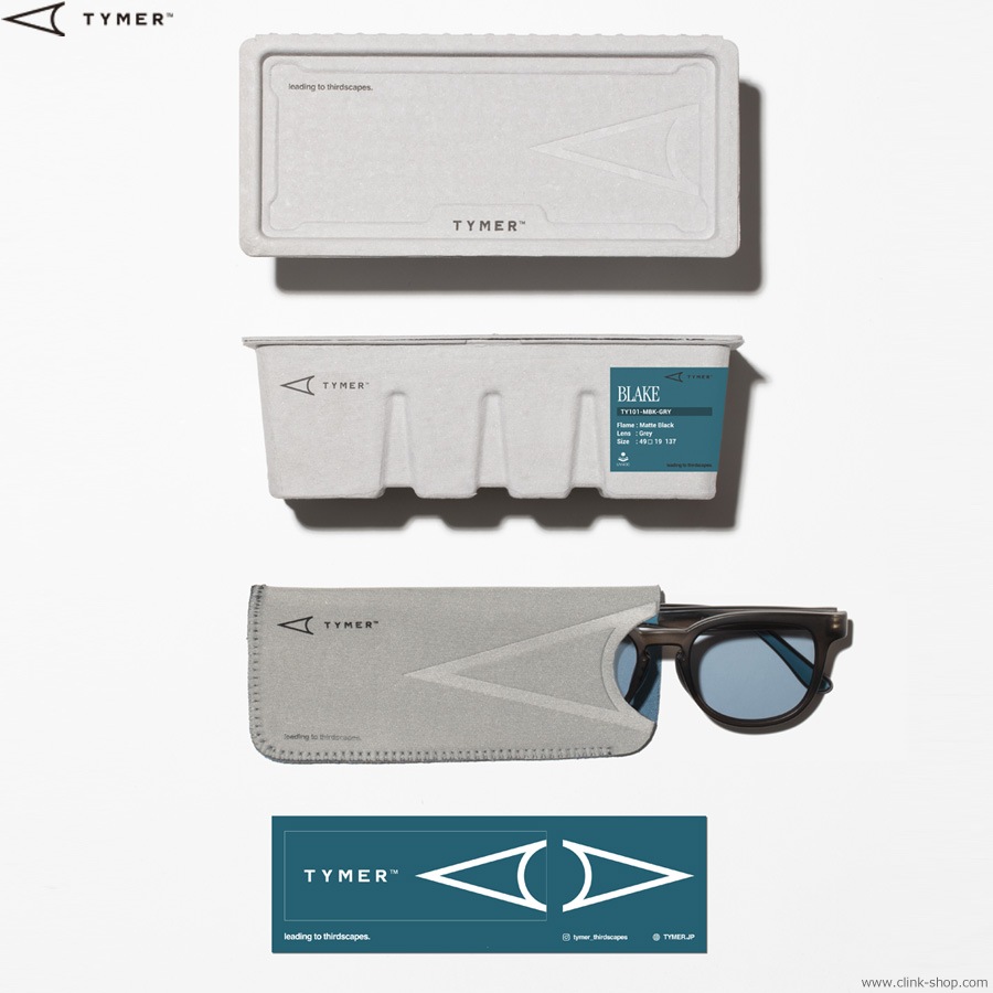 TYMER BLAKE (GLOSS CLEAR GREY/LIGHT BROWN) [TY101-GCG-LBR]