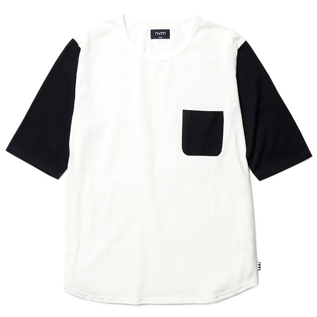 SALE 60��OFF NVM BB 1/2 T (WHITE��BLACK) [NVM16S-CS01]