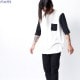SALE 60��OFF NVM BB 1/2 T (WHITE��BLACK) [NVM16S-CS01]