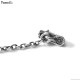 PEANUTS & CO. BEROPEANUTS HOOK CHAIN II - ROUND - (SILVER��K10)