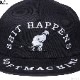 SOFTMACHINE SHIT HAPPENS CAP (BLACK)