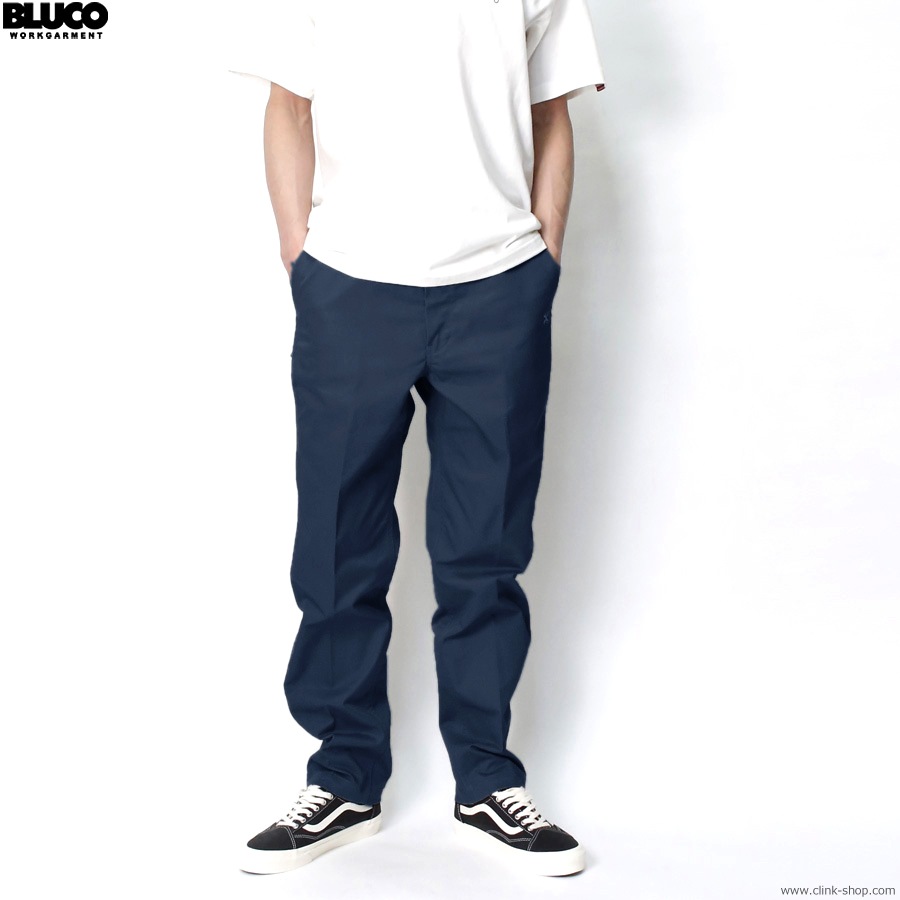 BLUCO STRETCH RIDE WORK PANTS (NAVY) [141-41-001]