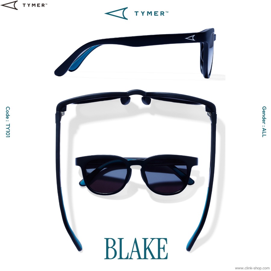 TYMER BLAKE (GLOSS CLEAR GREY/GREY POLARIZED) [TY101-GCG-GYP]