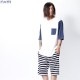 SALE 60��OFF NVM BB 1/2 T (WHITE��NAVY) [NVM16S-CS01]