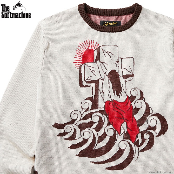 SOFTMACHINE ROCK OF AGES SWEATER (BROWN)