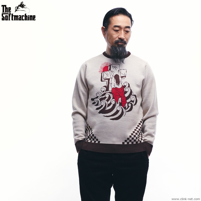 SOFTMACHINE ROCK OF AGES SWEATER (BROWN)