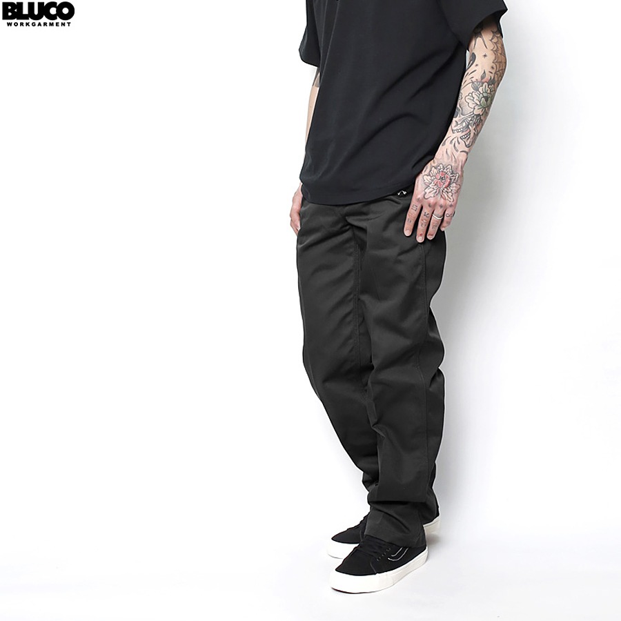 BLUCO STANDARD WORK PANTS (BLACK) [141-41-004]