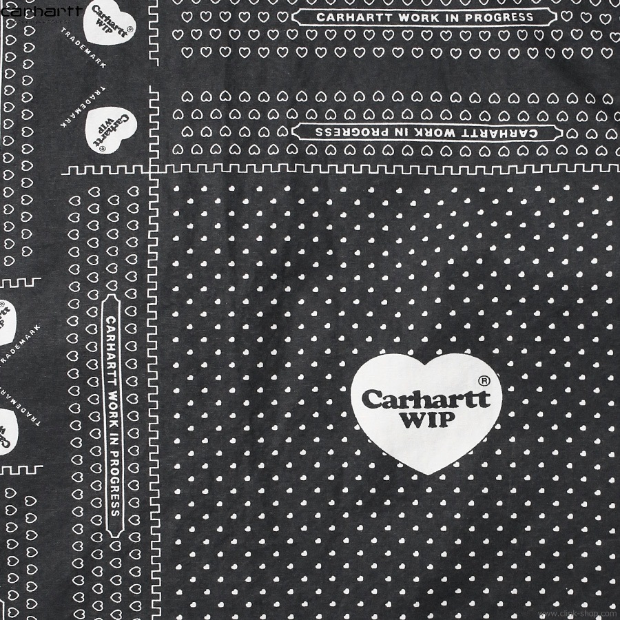 Carhartt WIP ハートバンダナショートパンツ L ブラック CARHARTT HEART BANDANA SHORT H Bandana P Black （カーハート