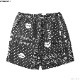 CARHARTT WIP HEART BANDANA SHORT (BLACK)