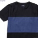 SALE 10OFF NVM FAT STRIPE SS T (BLACKNAVY) [NVM16S-CS02]