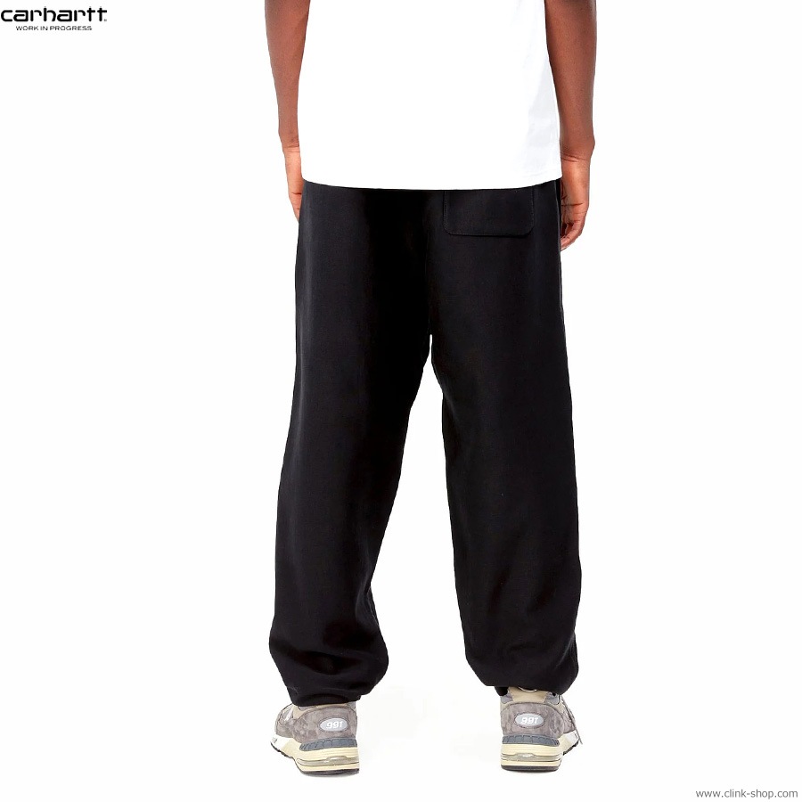 CARHARTT WIP AMERICAN SCRIPT JOGGING PANT (BLACK)