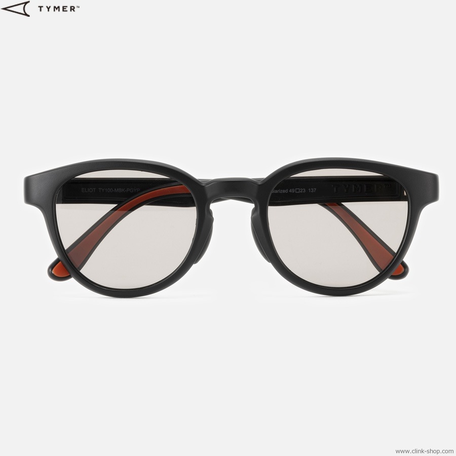 TYMER ELIOT (MATT BLACK/PHOTOCHROMIC GREY POLARIZED) [TY100-MBK-PGYP]