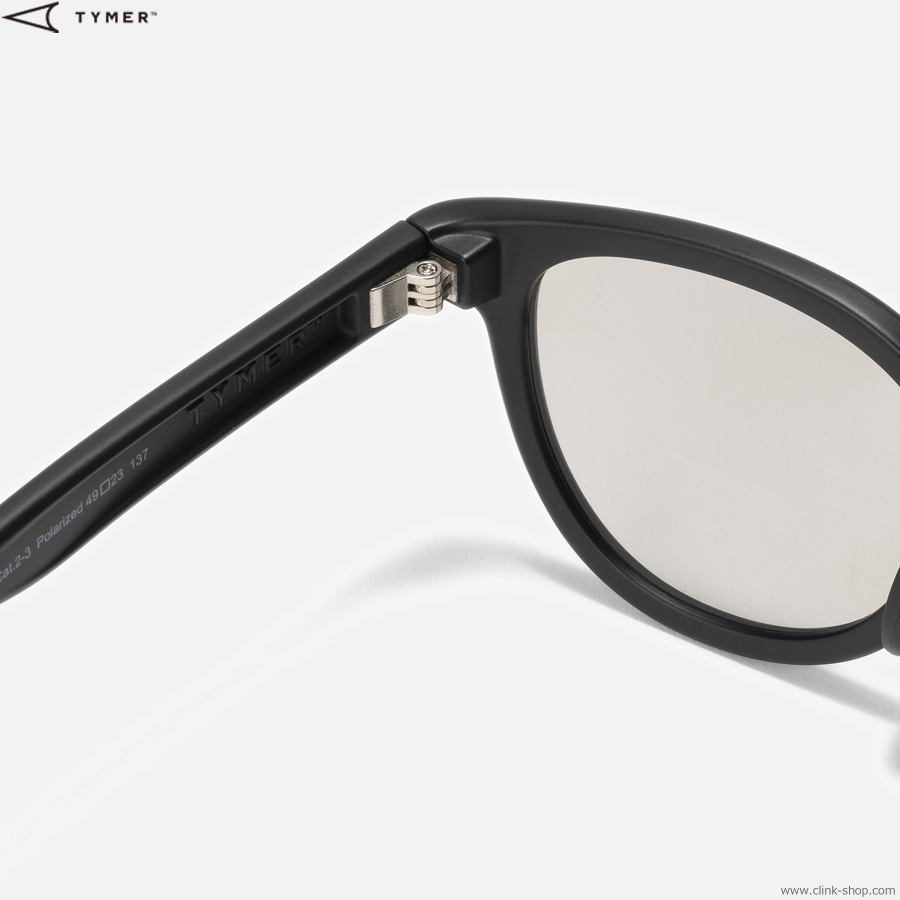 TYMER ELIOT (MATT BLACK/PHOTOCHROMIC GREY POLARIZED) [TY100-MBK-PGYP]