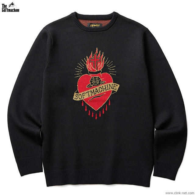 SOFTMACHINE SACRED SWEATER (BLACK)