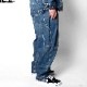 LIBERAIDERS DENIM PAINTER SARROUEL PANTS (DK.BLUE) #76702