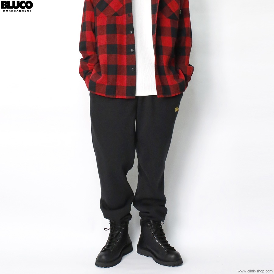 BLUCO SWEAT PANTS -Script- (BLACK) [1024]