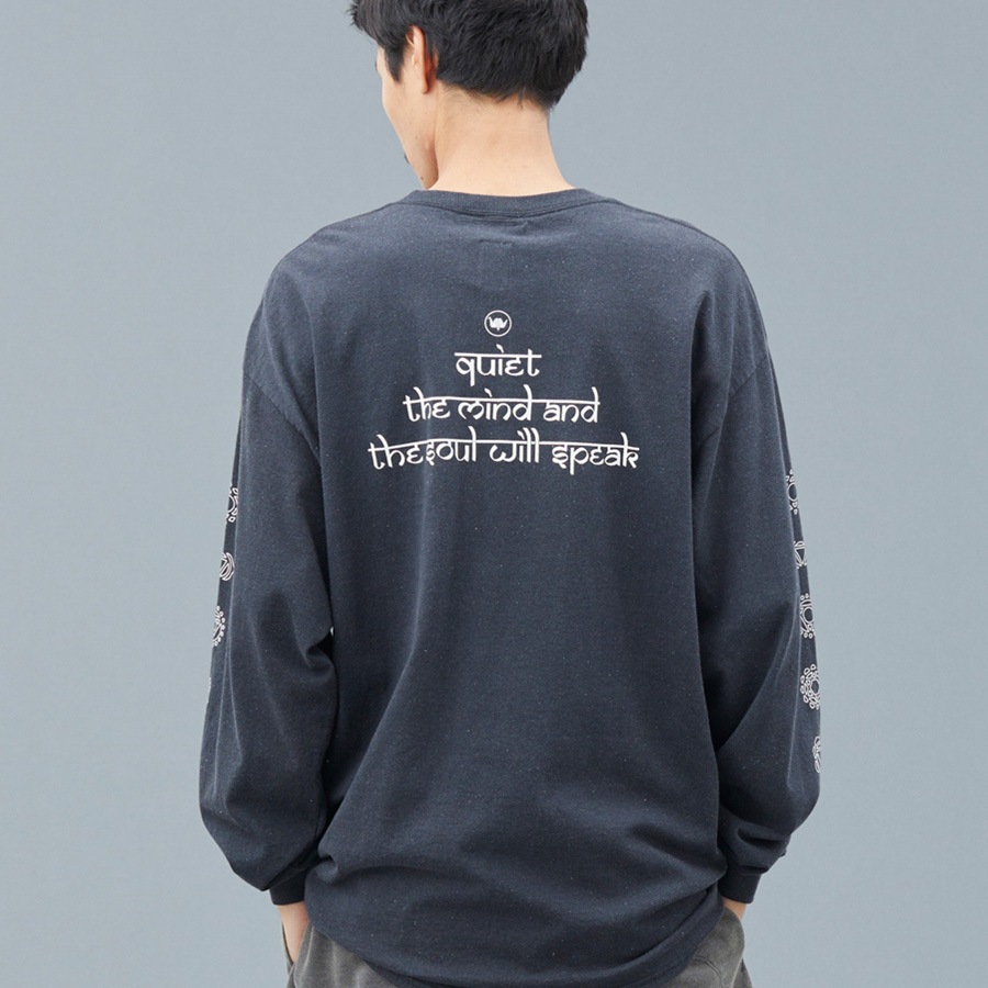 LIBERAIDERS CHAKRA L/S TEE (BLACK) #71504