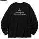 LIBERAIDERS CHAKRA L/S TEE (BLACK) #71504
