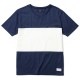 NVM FAT STRIPE SS T (NAVYWHITE) [NVM16S-CS02]