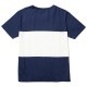 NVM FAT STRIPE SS T (NAVYWHITE) [NVM16S-CS02]