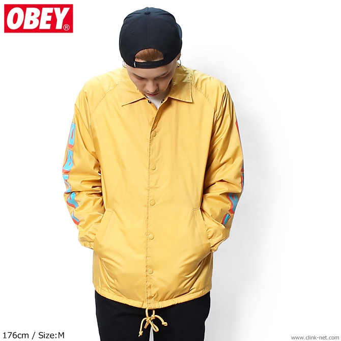 CLINK｜OBEY CLASSIC COACHES JACKET 