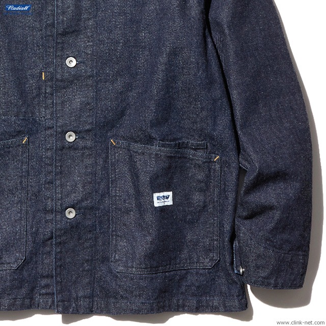 美品　ラディアル　カバーオール　デニムジャケット　RAD-19AW-JK018 美品 ラディアル カバーオール デニムジャケット RAD-19AW-JK018