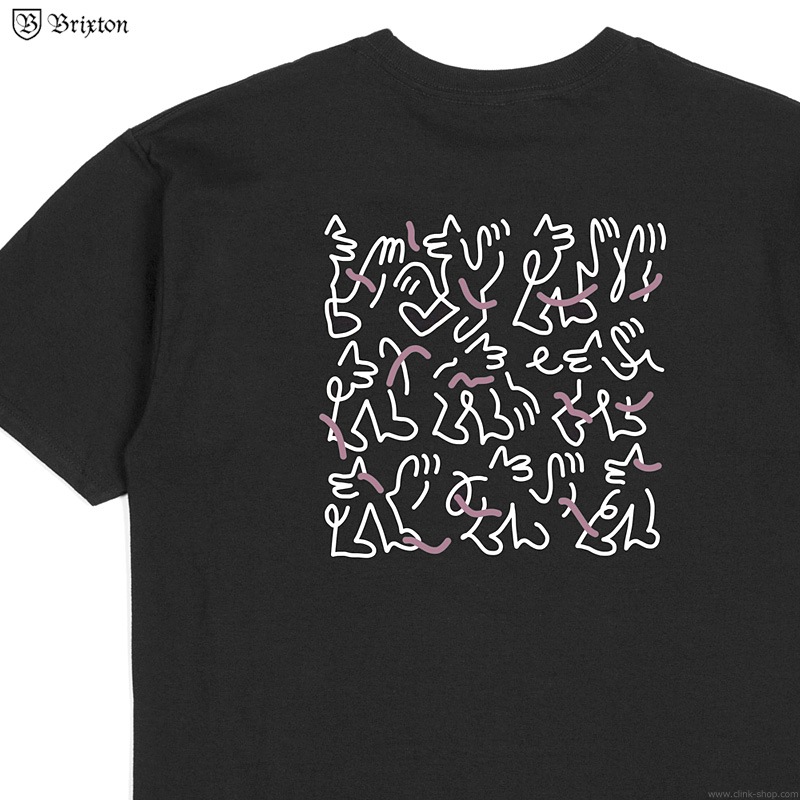 BRIXTON MOTION S/S STT (BLACK)
