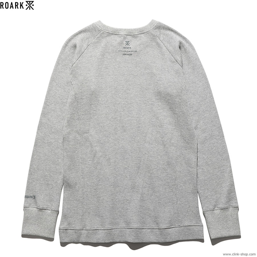 ROARK REVIVAL REUSE 2PACK THERMAL TEE 2.0 (H.GRY/BLK)