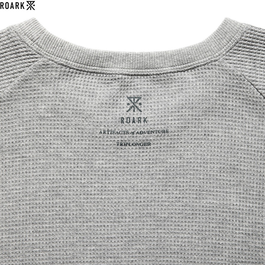 ROARK REVIVAL REUSE 2PACK THERMAL TEE 2.0 (H.GRY/BLK)