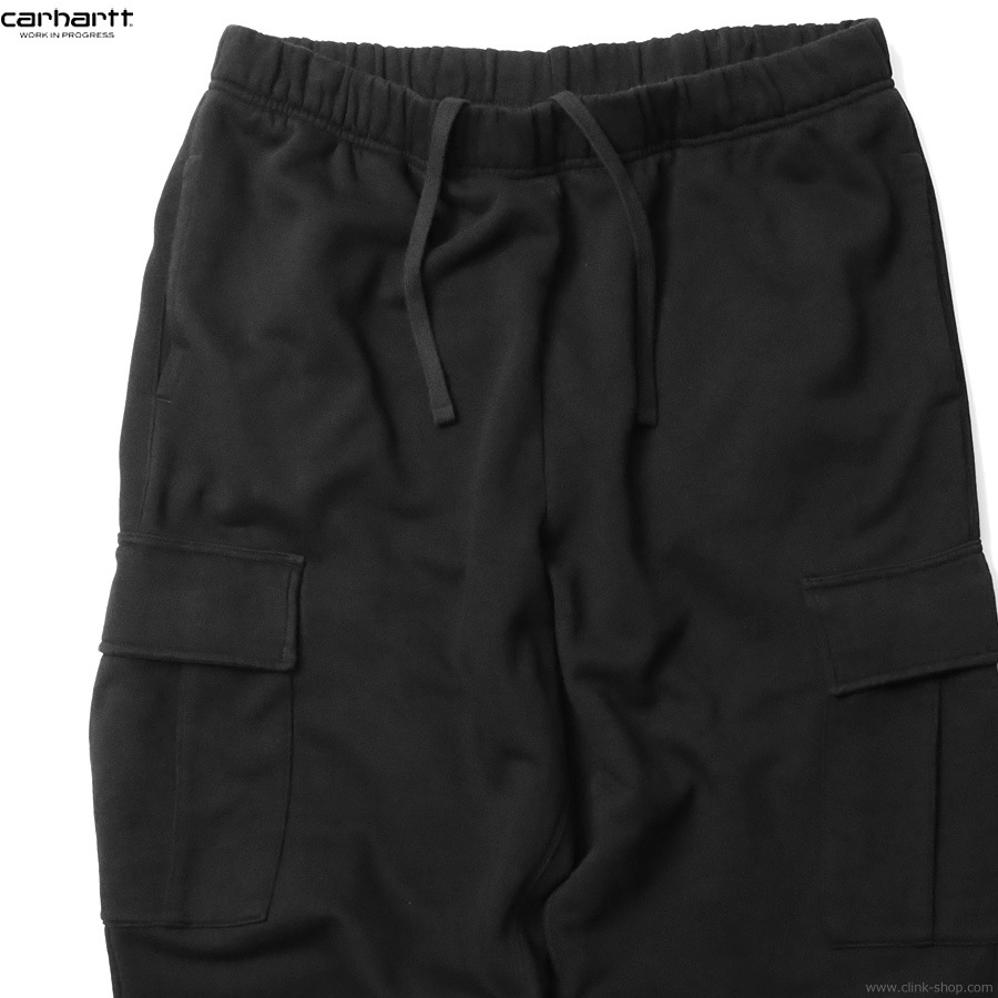 CARHARTT WIP CARGO SWEAT PANT (BLACK)