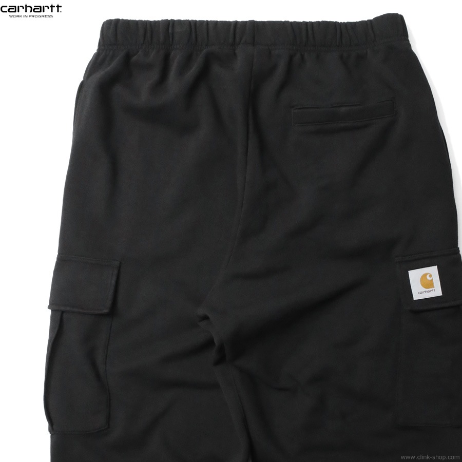 CARHARTT WIP CARGO SWEAT PANT (BLACK)