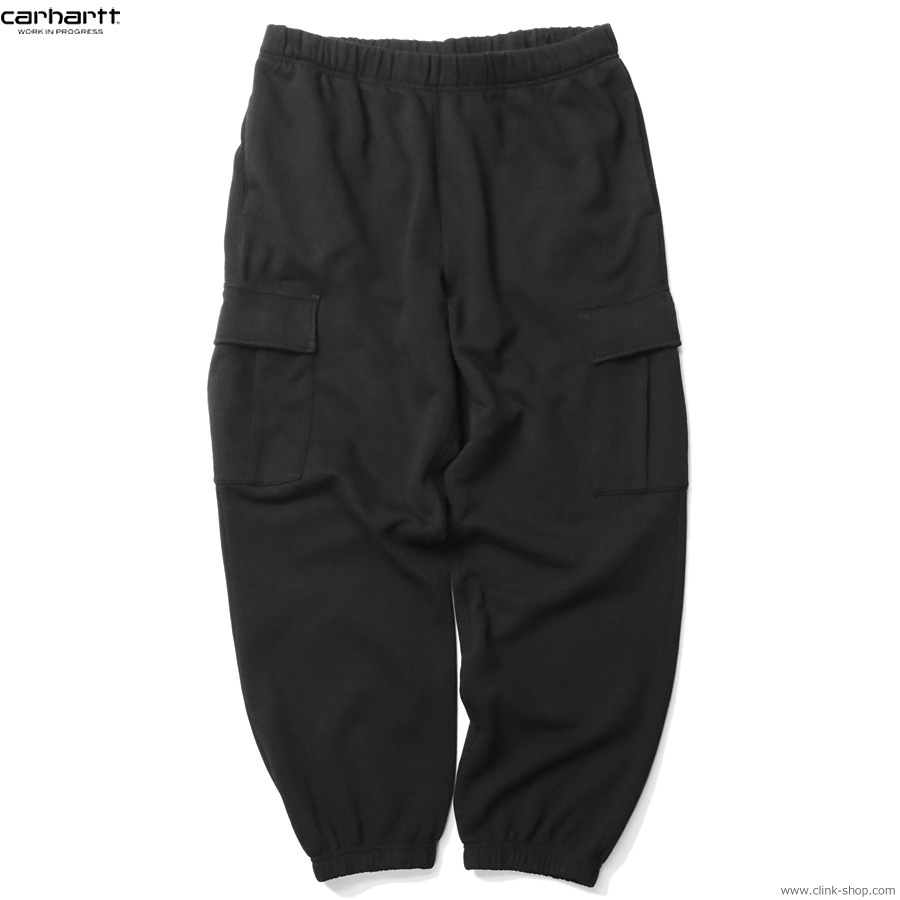 CARHARTT WIP CARGO SWEAT PANT (BLACK)